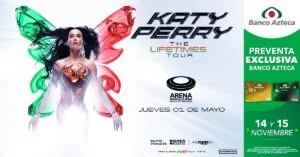 katy perry en la arena Guadalajara